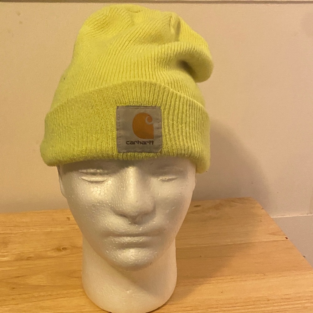 Carhartt Bright Yellow Knit Hat